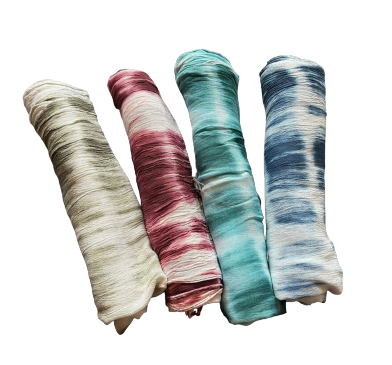Light n&#39; airy tie dyed tichels