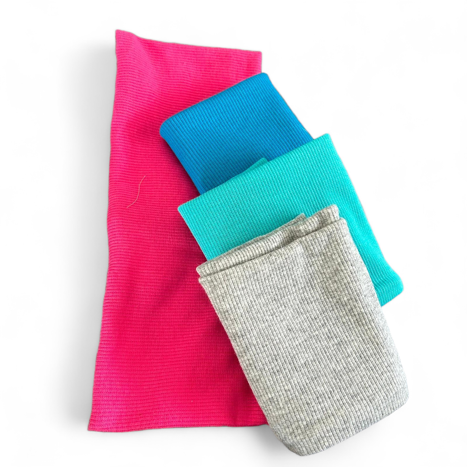 Fine ribbed flat headbands