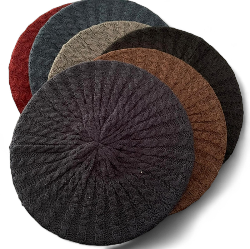 Cable snood/berets (new)