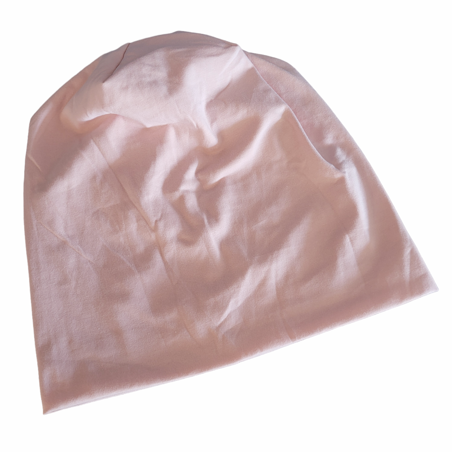 Light dusty pink  thin cotton beanie