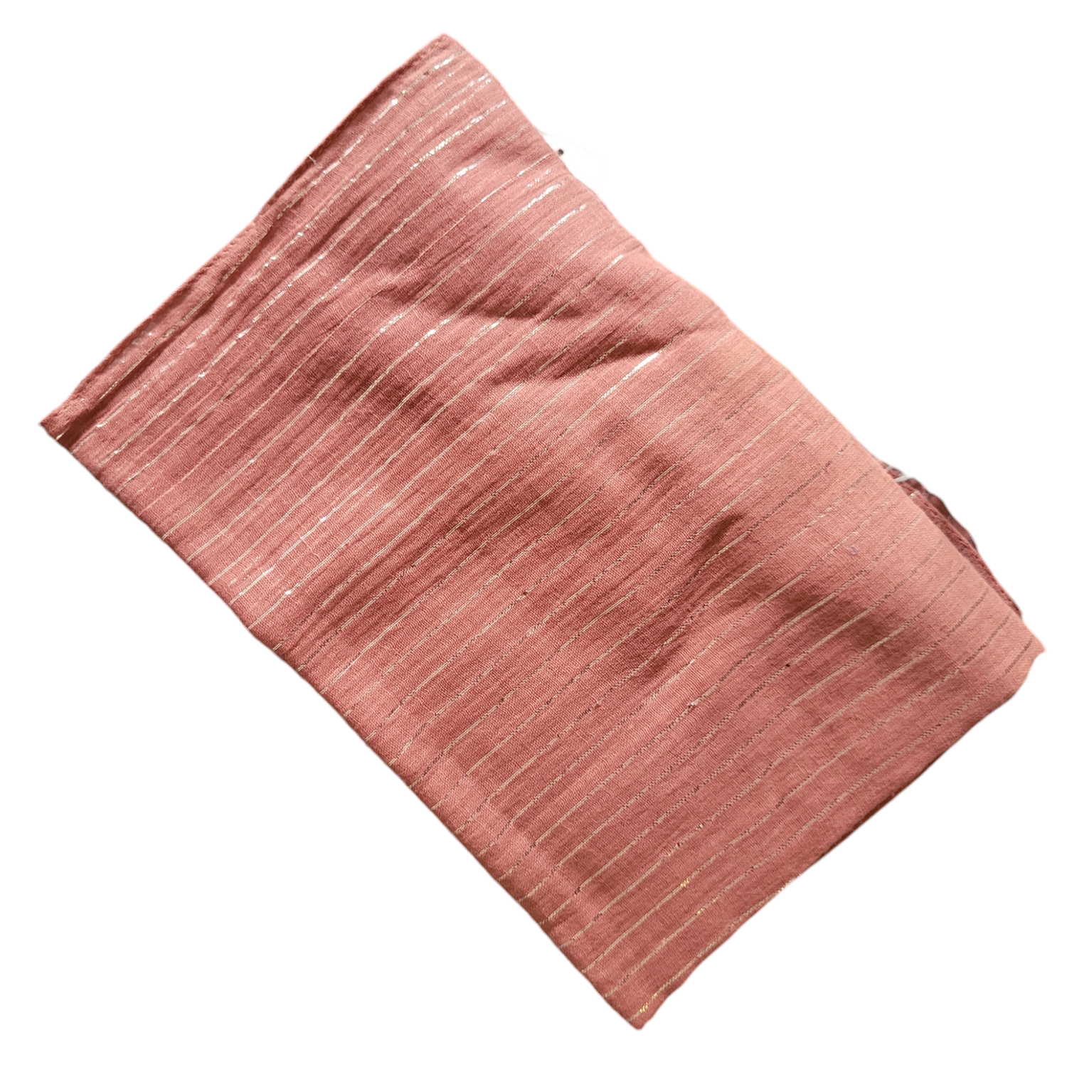 Mauve lurex tichel