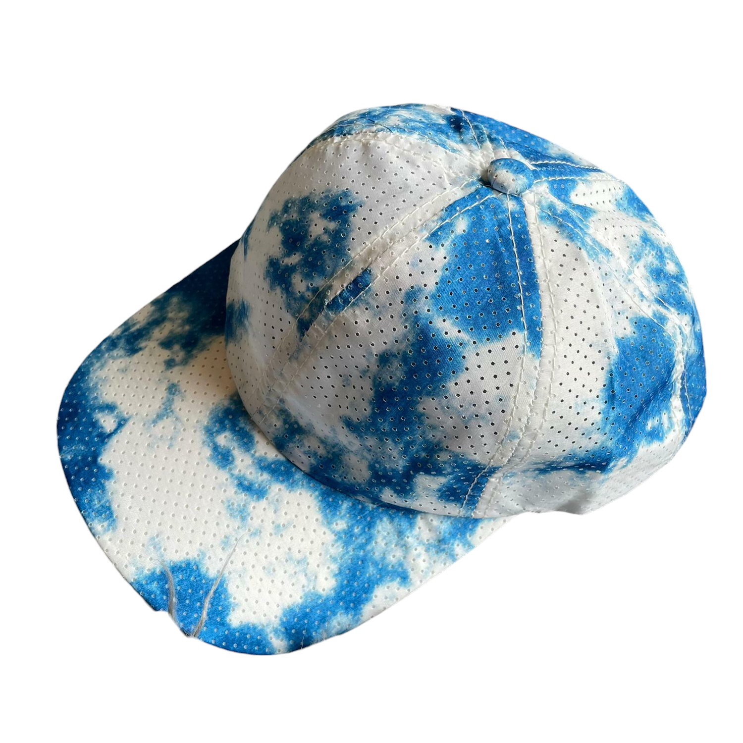 Tie dyed super lightweight caps - Aqua blue