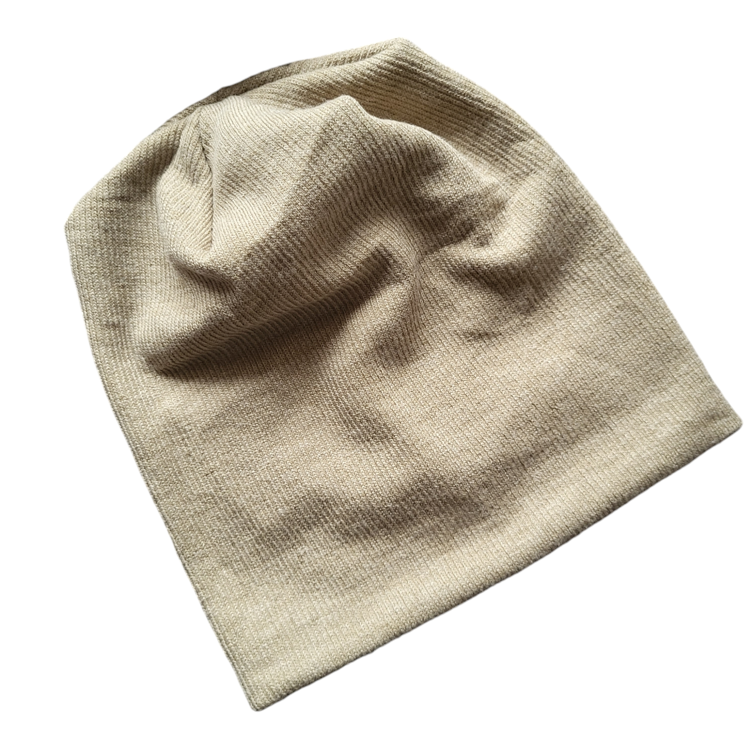 Lux knit beanie - kahki