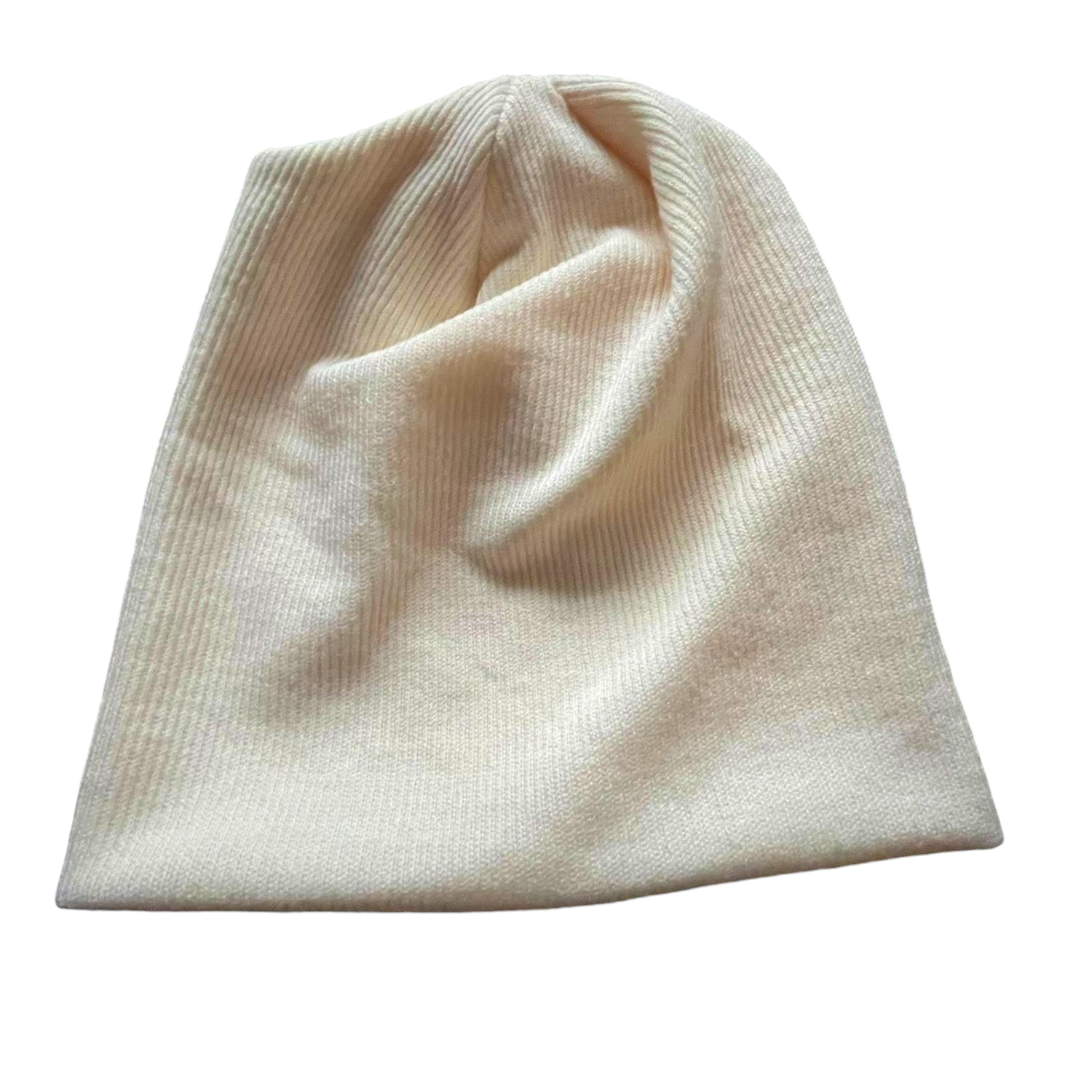 Lux knit beanie - cream