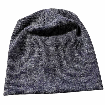 Lux knit beanie - dark denim