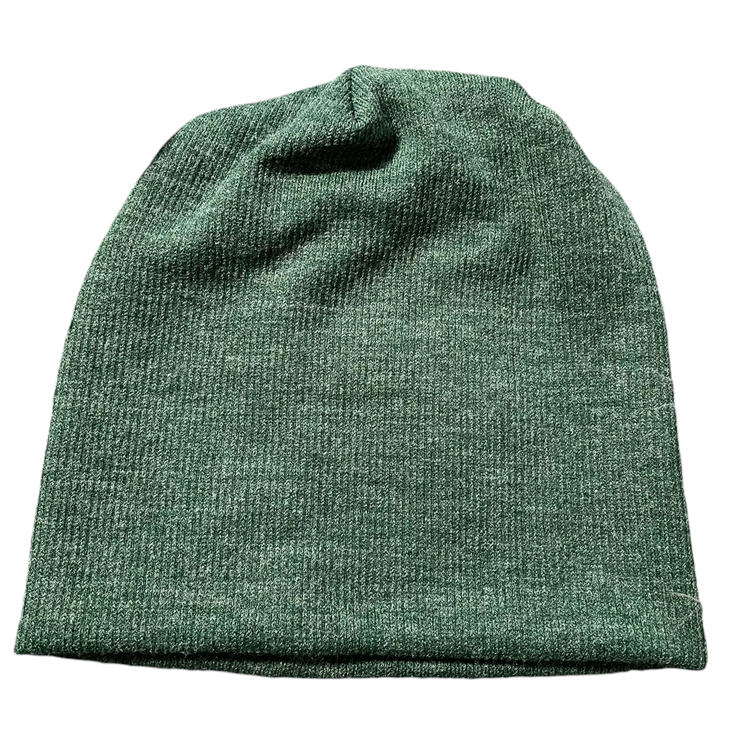 Lux knit beanie - green