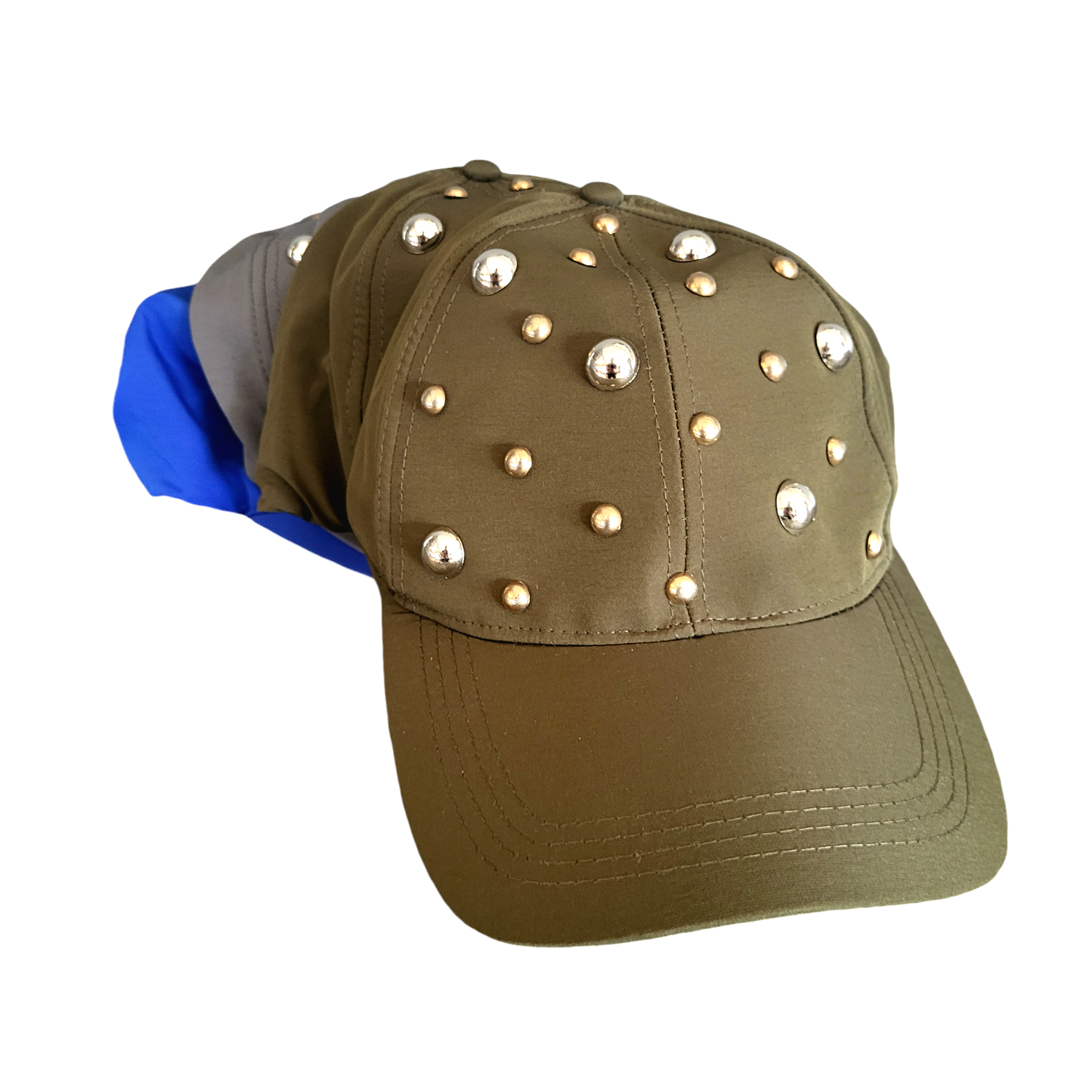 All glammed up - &quot;sweat free&quot; caps w/closed back