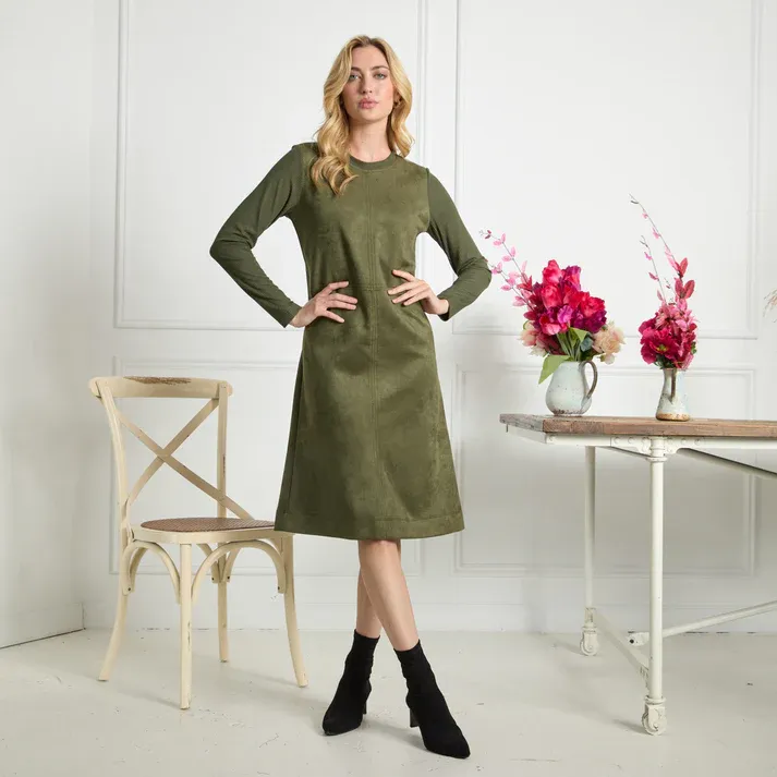 The dress (LAST ONE OLIVE M)