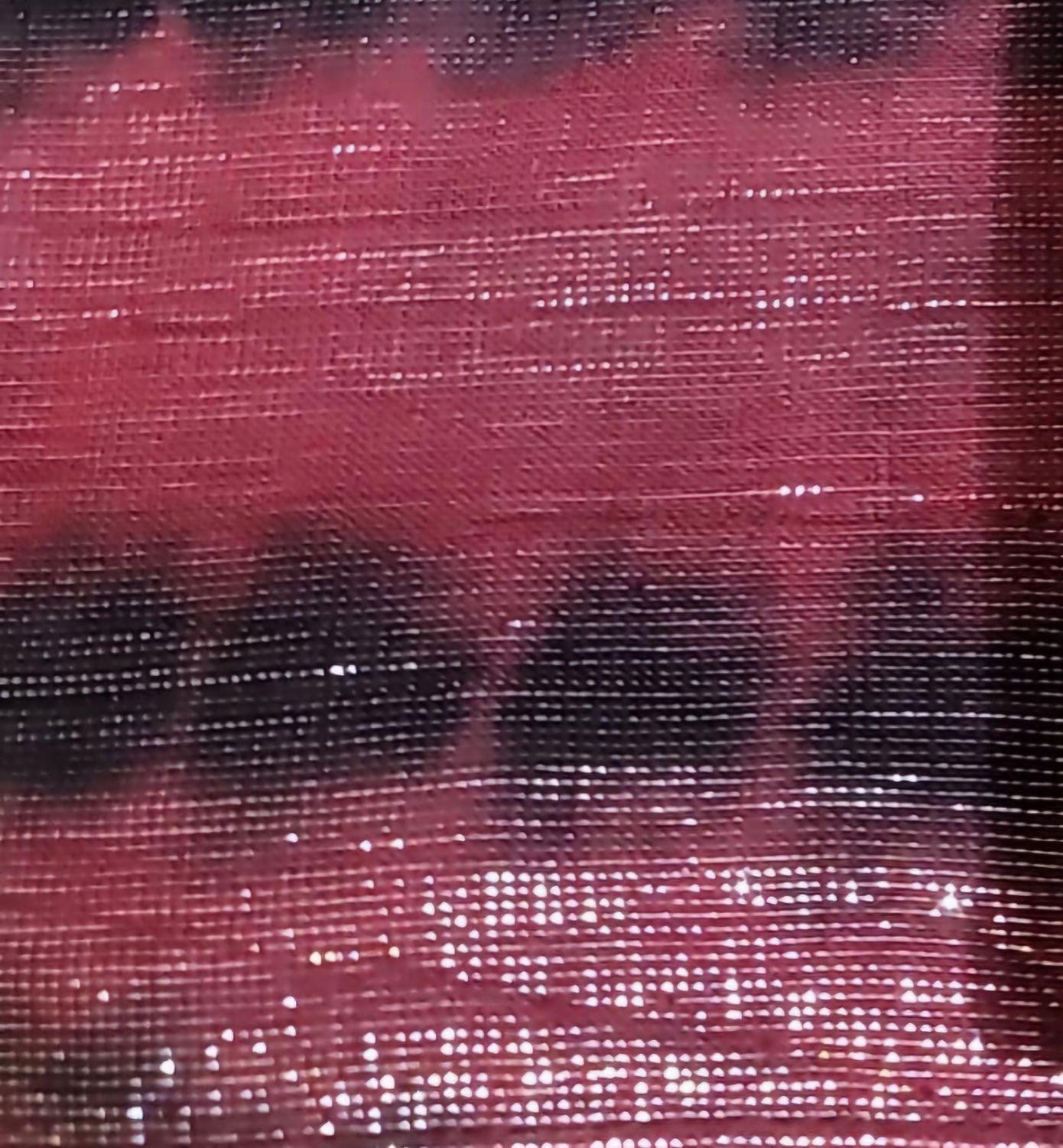 Reddish maroon  tie dyed shimmer tichel