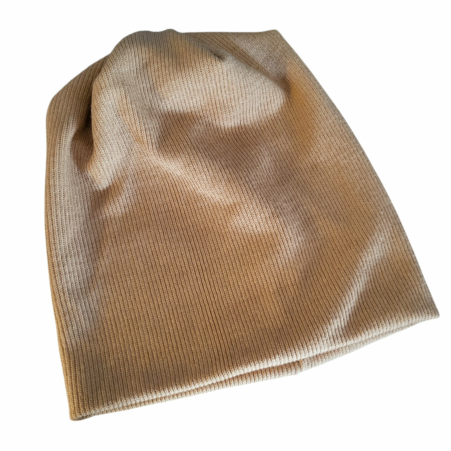 Lux knit beanie - light brown/beige