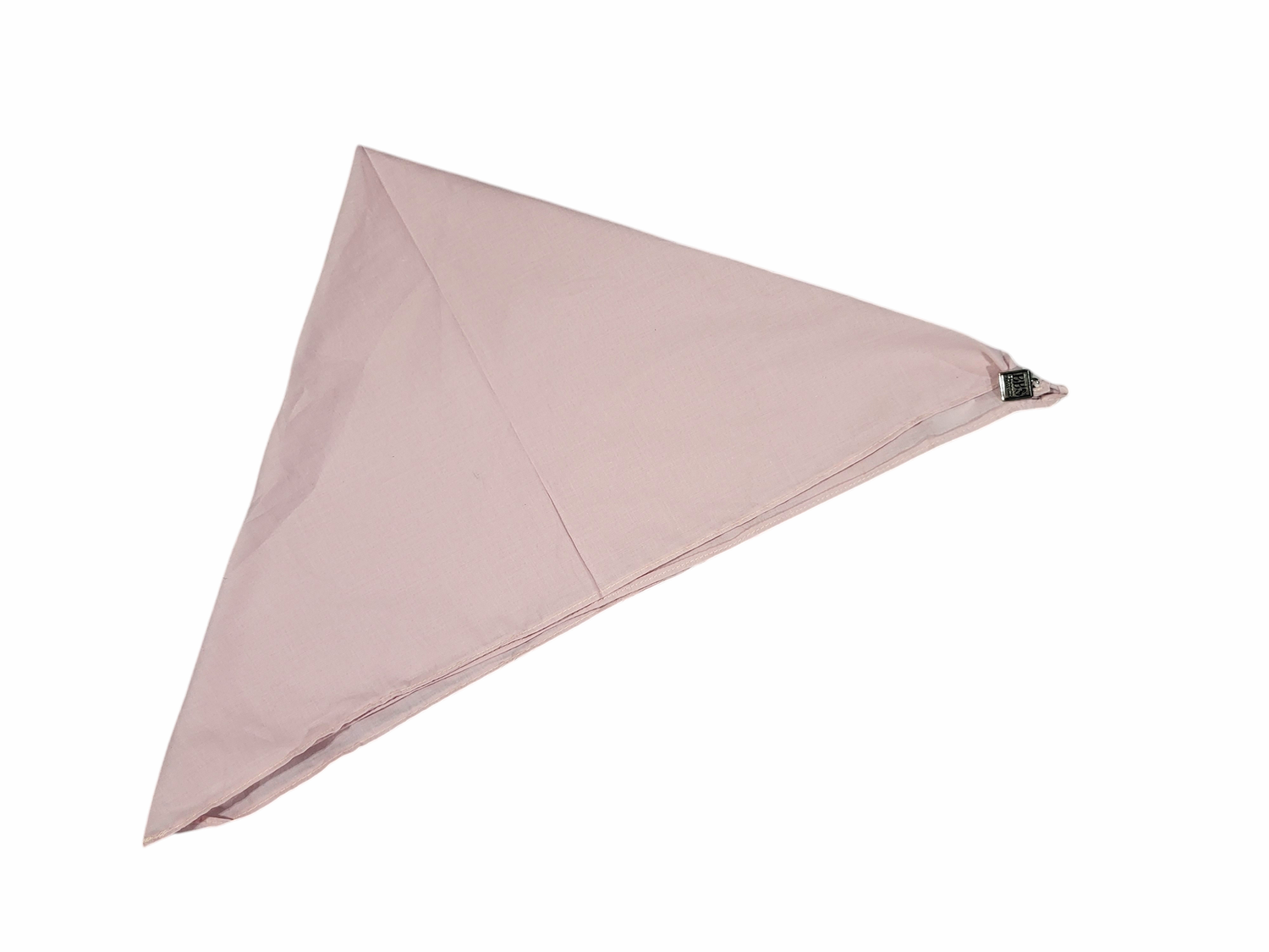 Blush/dusty pink small square tichel.