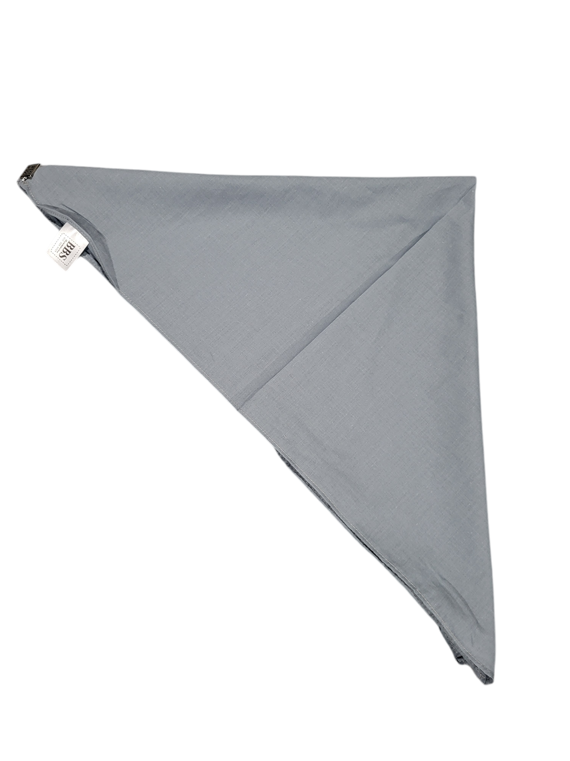 Gray small square tichel.