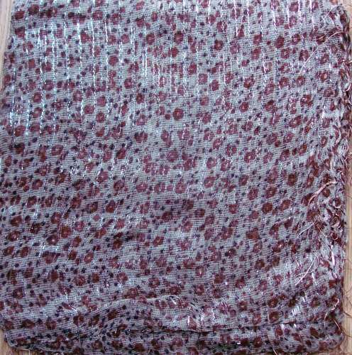 Brown mini flowers tichel