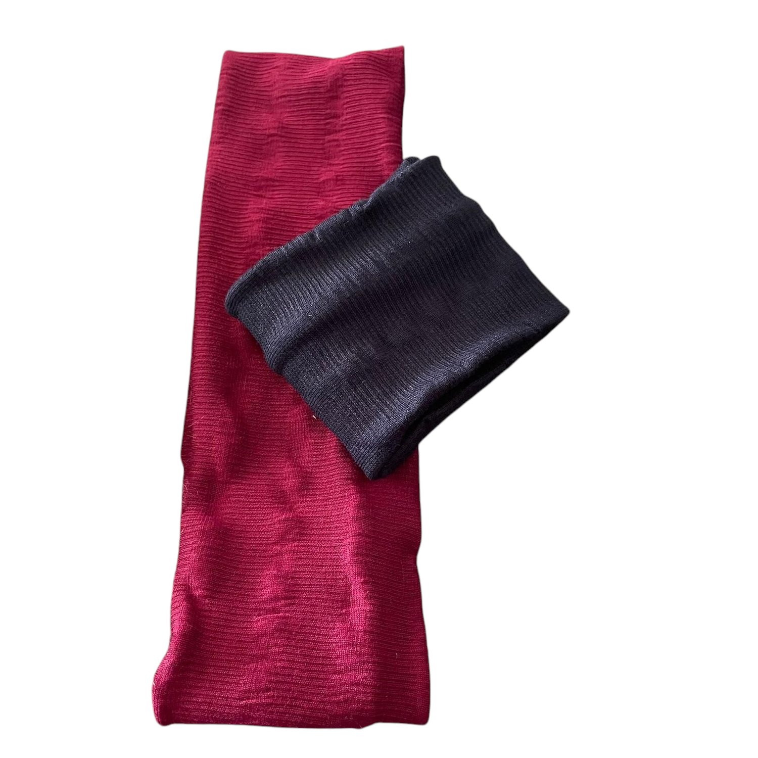 Bubble cotton mix flat headbands (narrower)