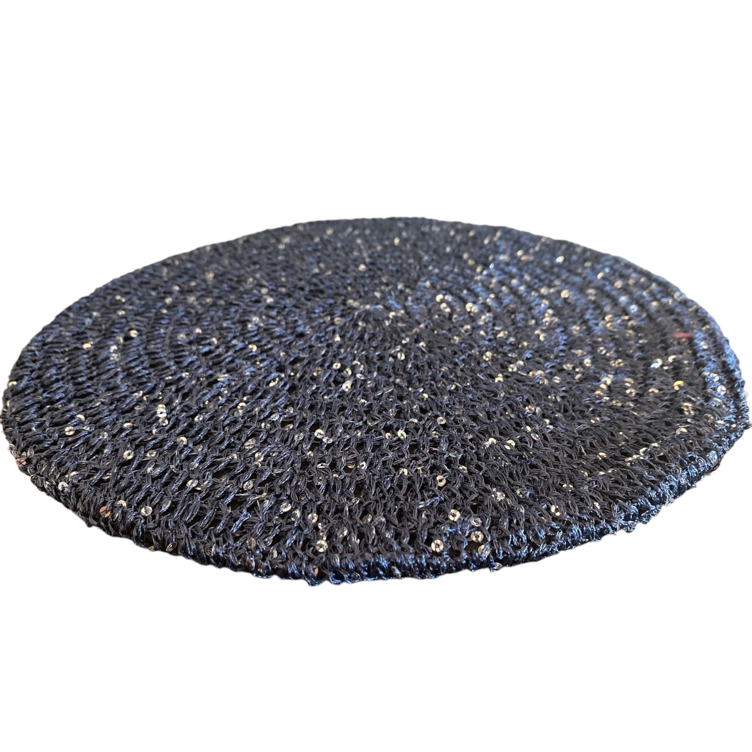 Blue mini sequined snood
