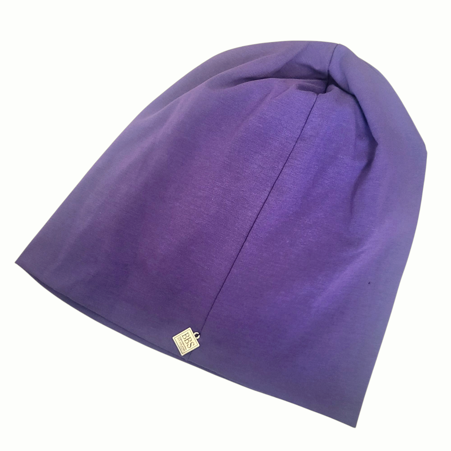 Purpley blue violet thin cotton beanie
