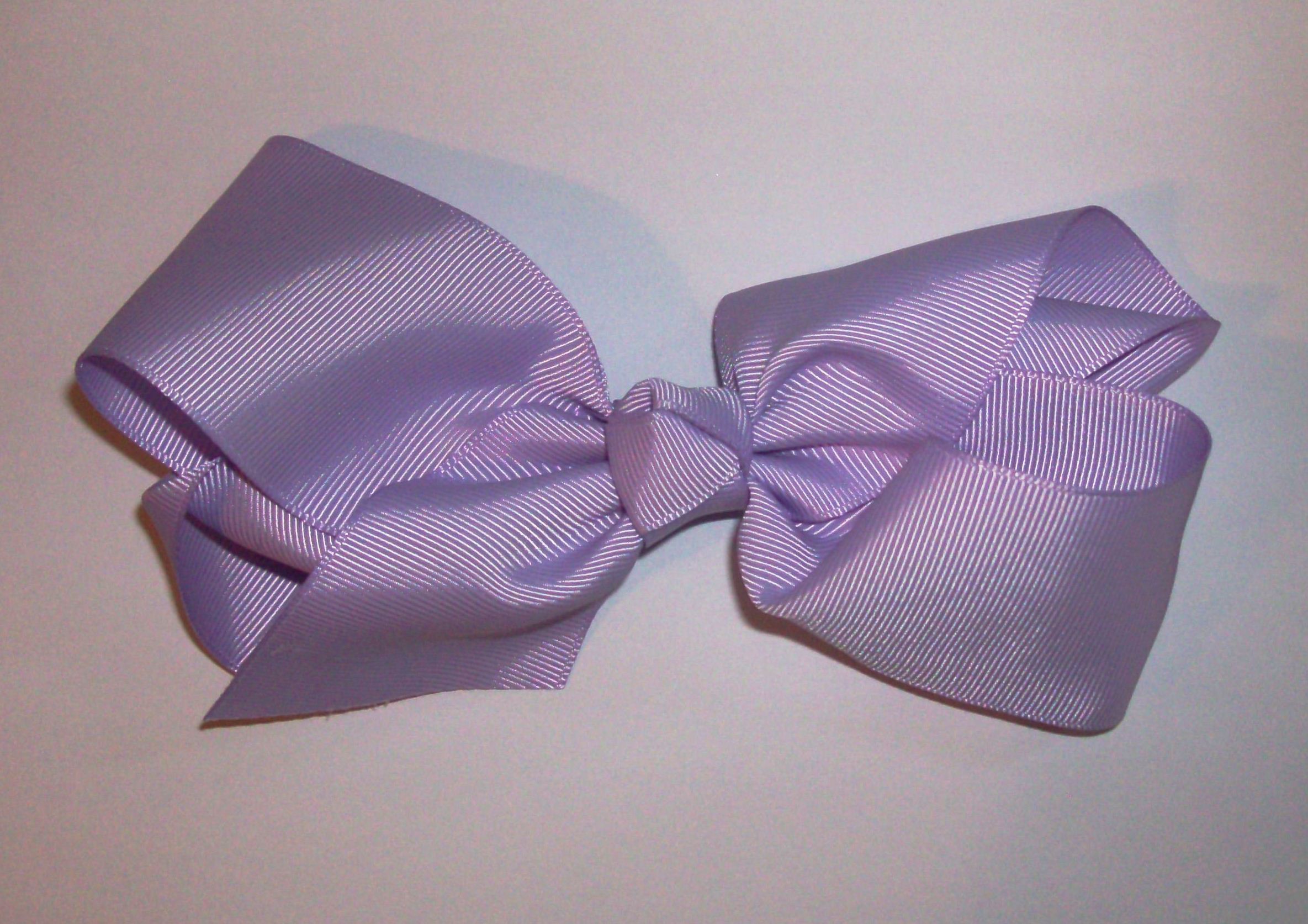 lavender bow