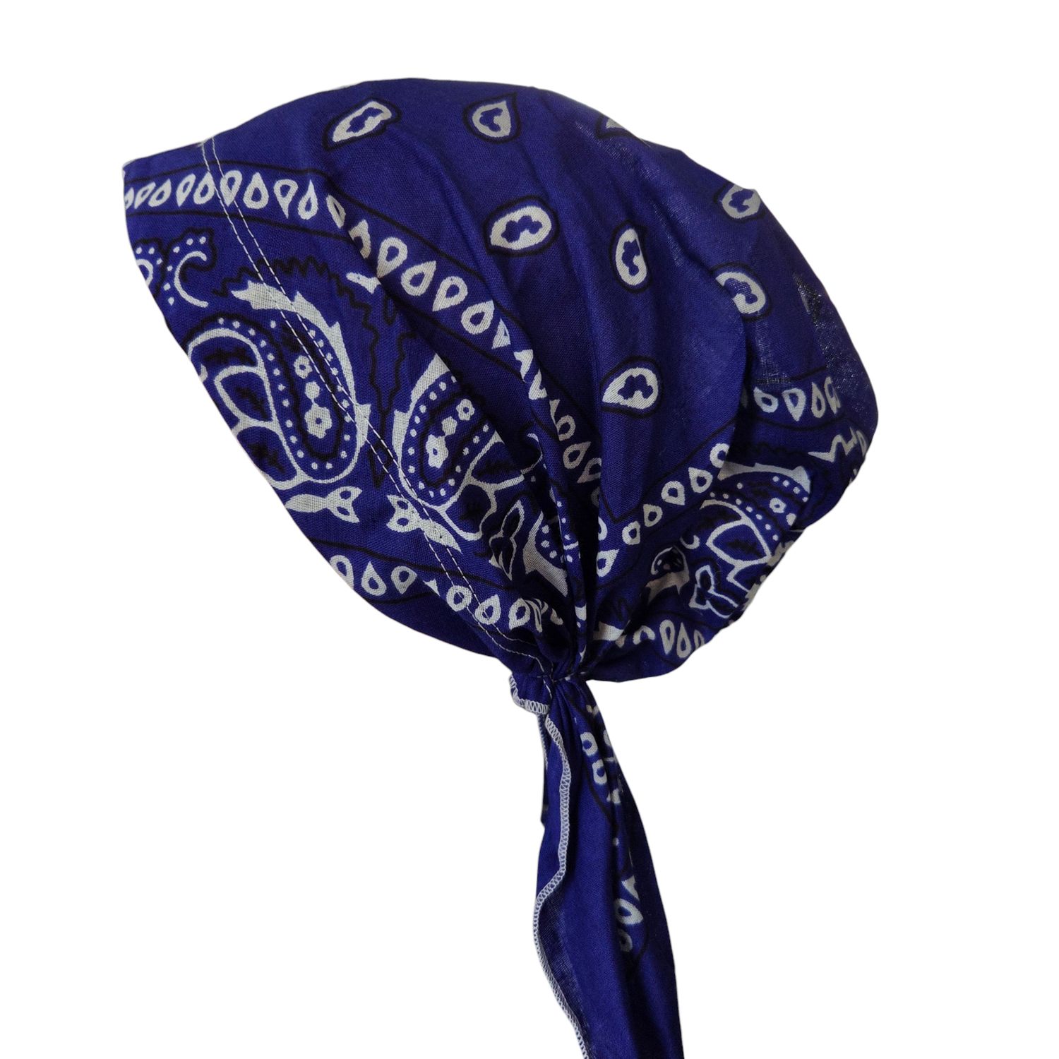 Pre tied bandana royal blue