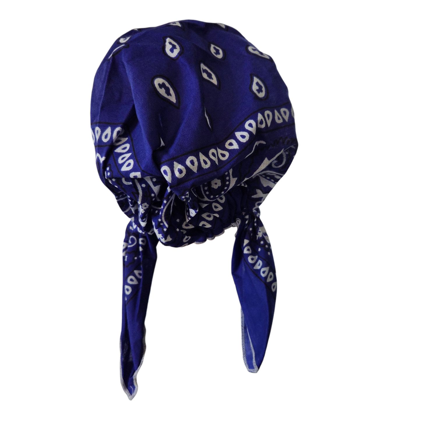 Pre tied bandana royal blue