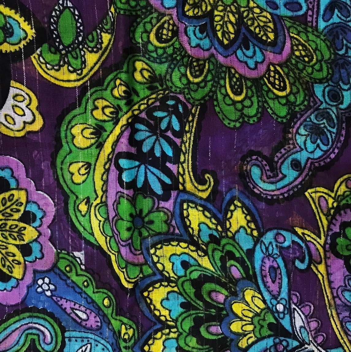 Purple Spring bright Tichel