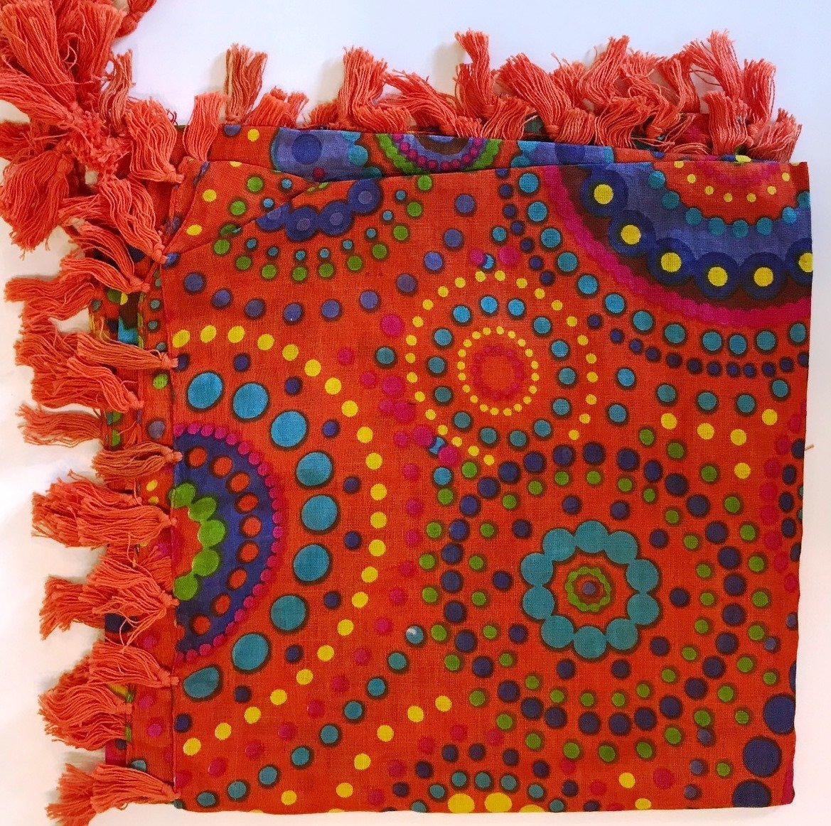 Orange more; extra fancy tichel