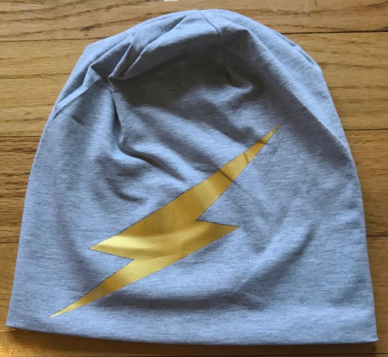 Light gray Bolt Beanie
