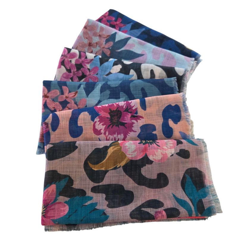 Soft fringes - Pretty &amp; colorful tichels