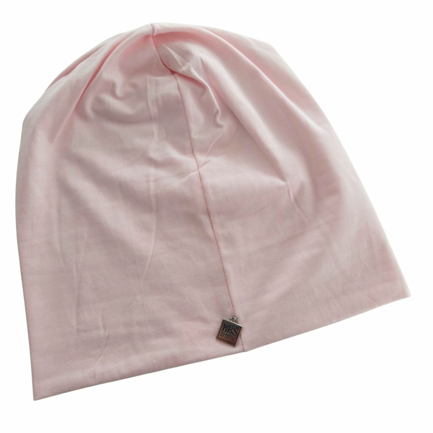 Light pink  thin cotton beanie