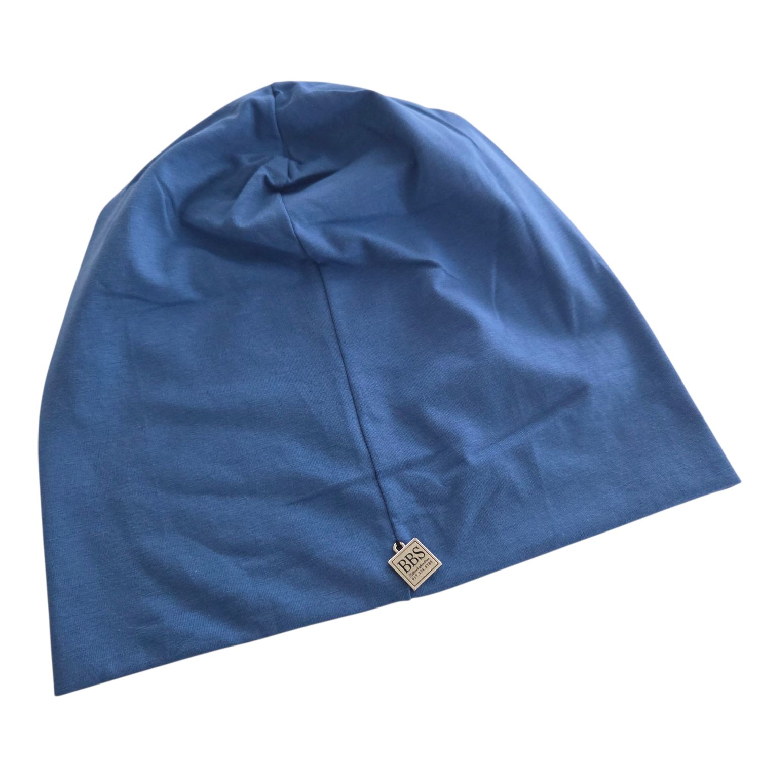 Blue/denim thin cotton beanie