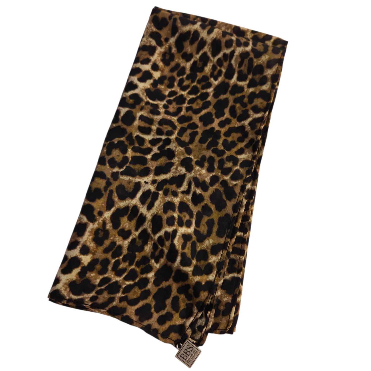 Leopard - small square tichel bandana