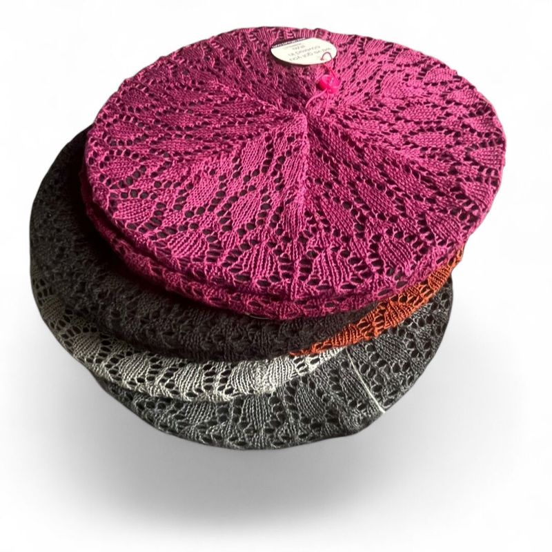 Lined Beret Snood (Thin for Summer)