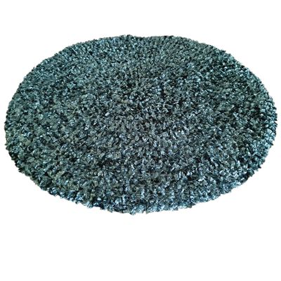 Teal green chenille snood