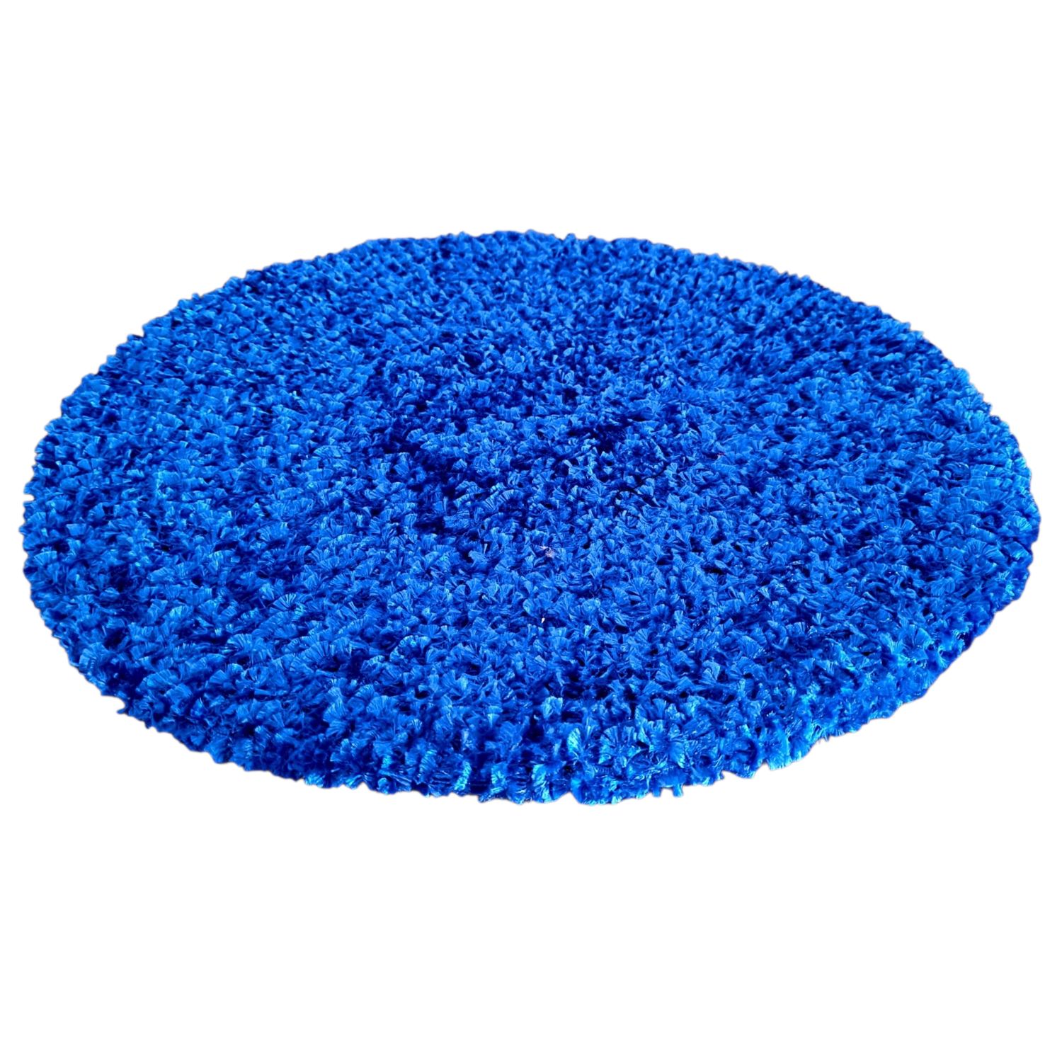 Royal blue chenille snood