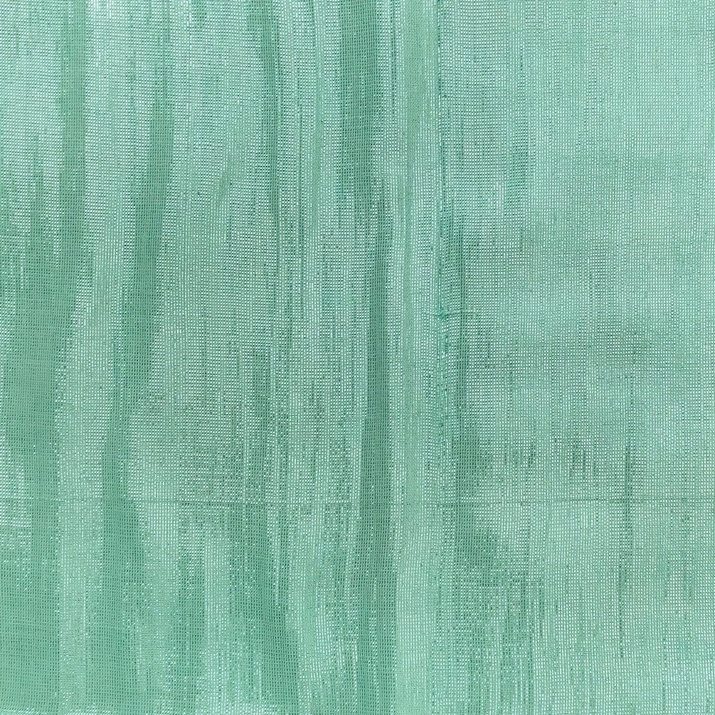 Aqua green solid shimmer tichel