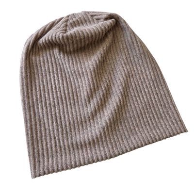 Cozy ribs Fall beanie - slight pinkish beige