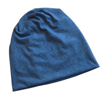 Thin vibrant beanie - blue