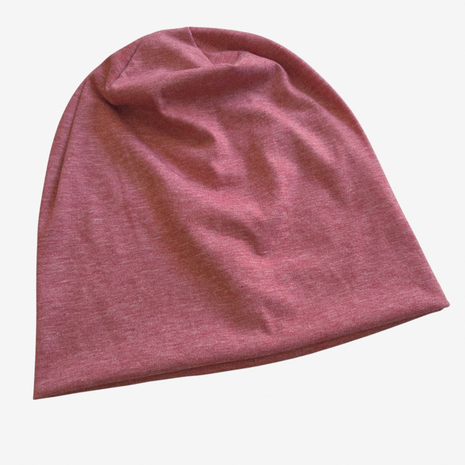 Thin vibrant beanie - rust