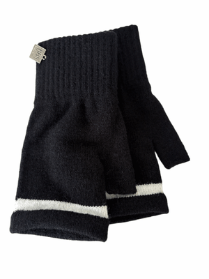 Classic knit Fingerless Gloves 