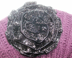 Chic beret wine color