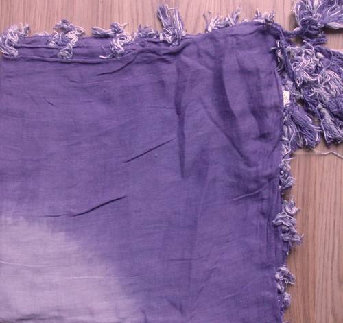 Baby soft cotton tichel - two tone purple and lavender