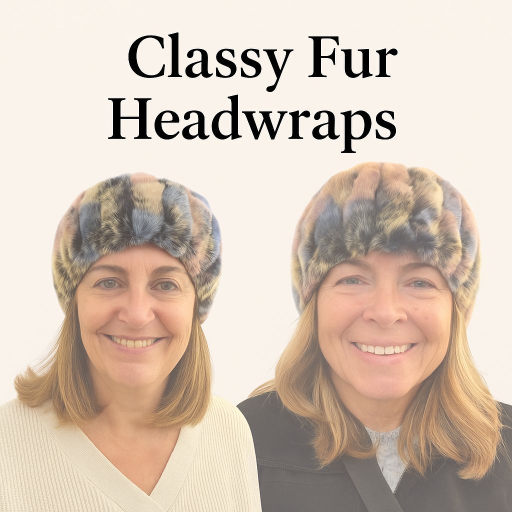 Classy fur Headwraps