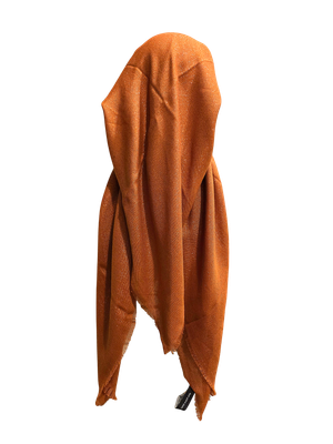 Spice - Glittery - long kerchief back - soft fringes pretied tichel (BBS) w/band sewn in