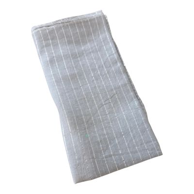 Gray Cotton Lurex Tichel