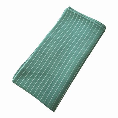 Green Cotton Lurex Tichel