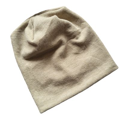 Lux knit beanie - kahki