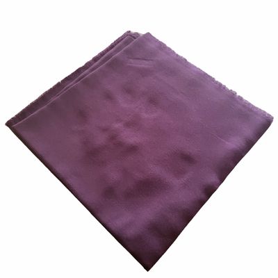 Solid soft fringed tichel - deep wine