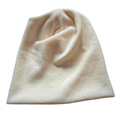Lux knit beanie - cream