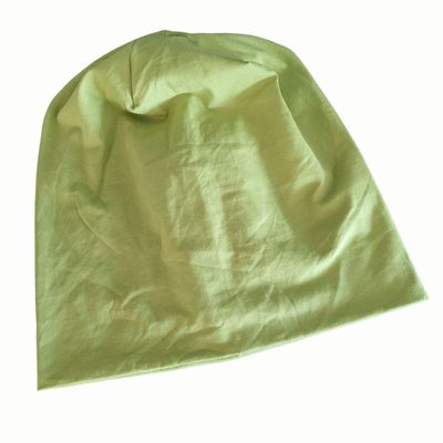 Avocado thin cotton beanie