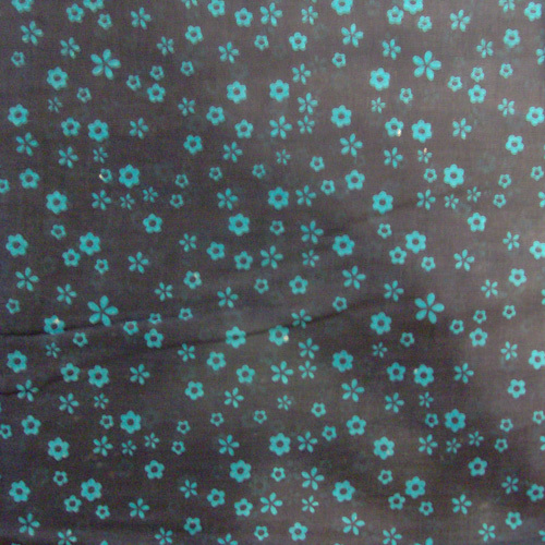 small flowers tichel blue