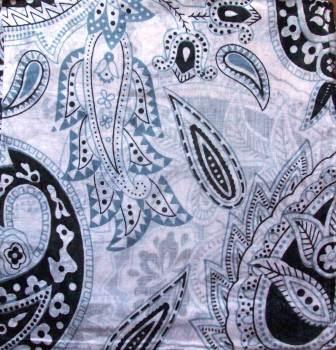 Black and gray spring bright tichel